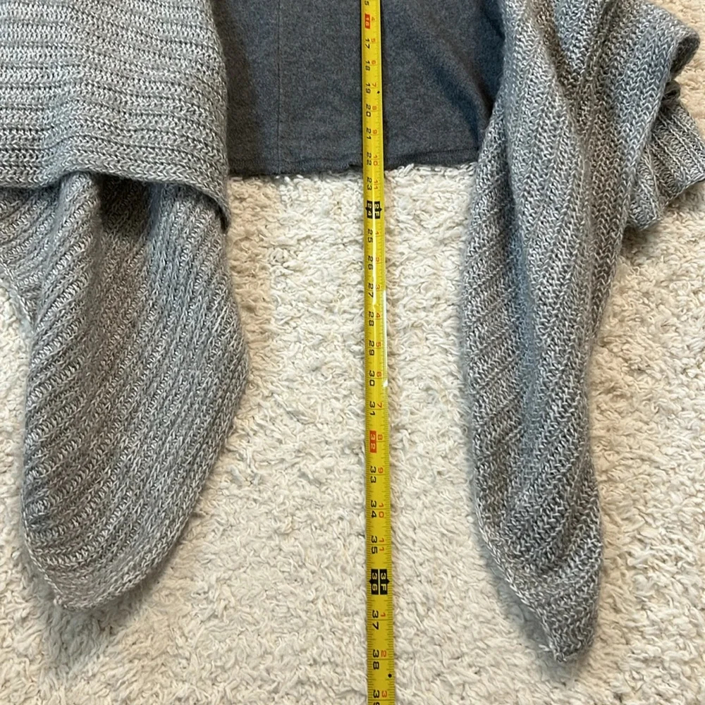 ANTRHO M Saturday Sunday open gray cardigan in EUC